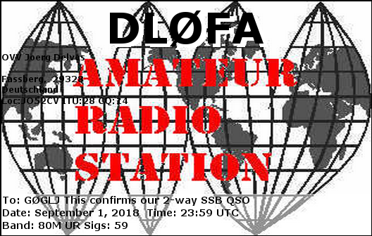 QSL Card
